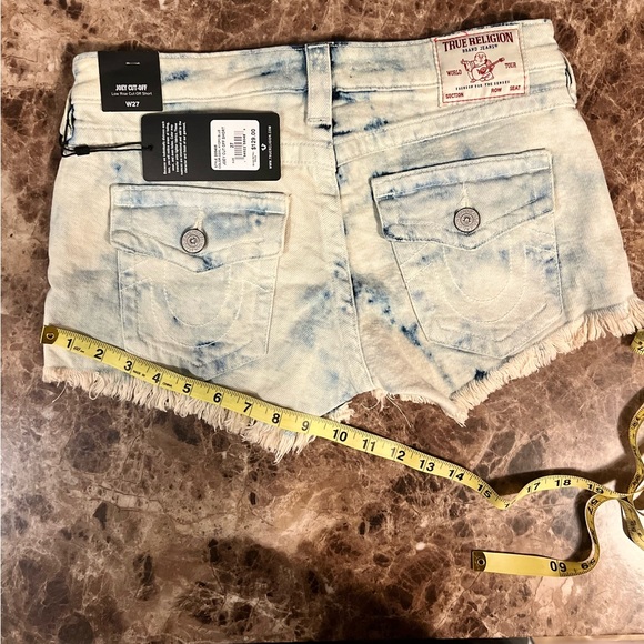 New True Religion Joey Cut Off Denim Jean Short - New With Tags 2023 - Picture 8 of 13